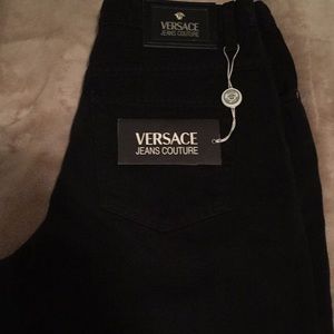 Versace Men Jeans, Black with tag.